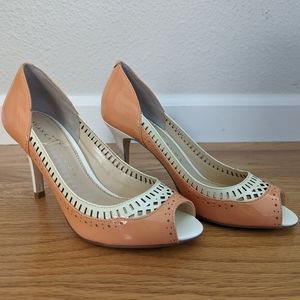 Ivanka Trump Open Toe Pumps